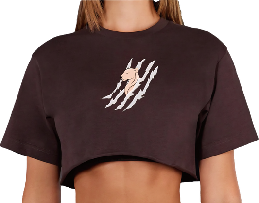 Lyonne Claw Crop T-Shirt - Active Streetwear